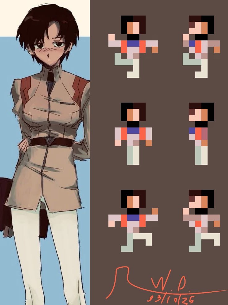 tengo3000anios's tweet photo. Maya #evangelion #neongenesisevangelion #asuka #Maya #pixelart #fanart https://t.co/mQsWsgCvEQ