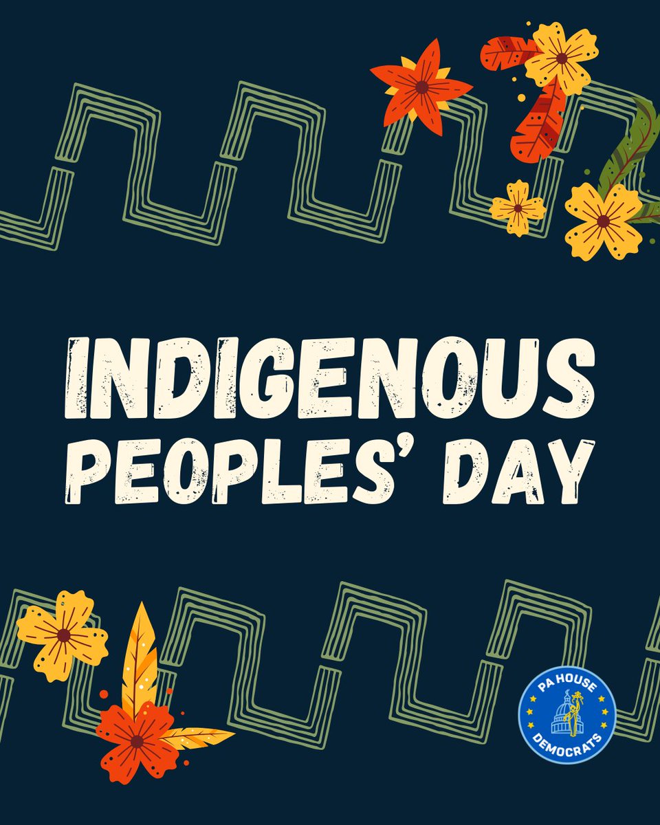 Today we observe Indigenous Peoples’ Day, which aims to recognize the historical mistreatment of Indigenous communities. Let’s listen, learn, and understand that their stories are integral to our shared story 🌎