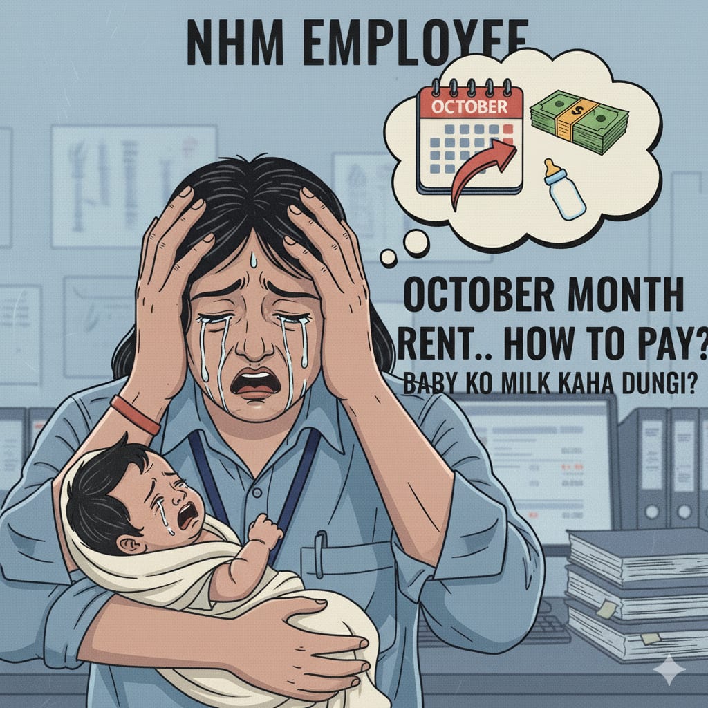 दशहरा फीका क्या अब दीपावली की भी है बारी
नहीं आएगा #वेतन तो कैसे त्यौहार मनाएंगे कर्मचारी।।
<a href="/Aamitabh2/">Amitabh Agnihotri</a> <a href="/brajeshpathakup/">Brajesh Pathak</a> <a href="/UPGovt/">Government of UP</a> <a href="/BJP4UP/">BJP Uttar Pradesh</a> <a href="/BJP4India/">BJP</a> <a href="/bstvlive/">भारत समाचार | Bharat Samachar</a> <a href="/CMOfficeUP/">CM Office, GoUP</a> <a href="/MamtaTripathi80/">Mamta Tripathi</a> <a href="/meevkt/">Vivek K. Tripathi</a> <a href="/parvezahmadj/">Parvez Ahmad</a> <a href="/myogiadityanath/">Yogi Adityanath</a> <a href="/MoHFW_INDIA/">Ministry of Health</a> <a href="/nhm_up/">NHM UP</a> <a href="/gyanu999/">Gyanendra Shukla</a> <a href="/NavbharatTimes/">NBT Hindi News</a>