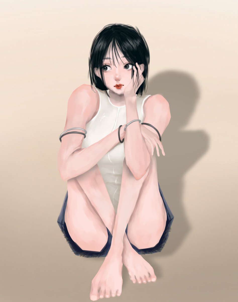 _night__o0's tweet photo. パソコン壊れたで再、指生活
結構顔上手くできてうれし https://t.co/cZouTZjtKL