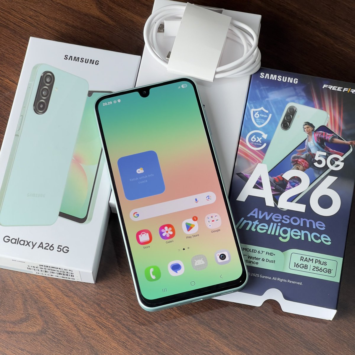 jodhafes's tweet image. Samsung A26 5G
Ram 8gb Memory 256gb
Mulus 99% like new
Garansi SEIN sampai 31/07/2026
Fullset original

Harga 3.200.000 nett
Lok Jogja / COD menyesuaikan 

WA 0812-3331-2818
Atau inbox
#hpsecond #jualhp #samsungsecond #jualsamsung