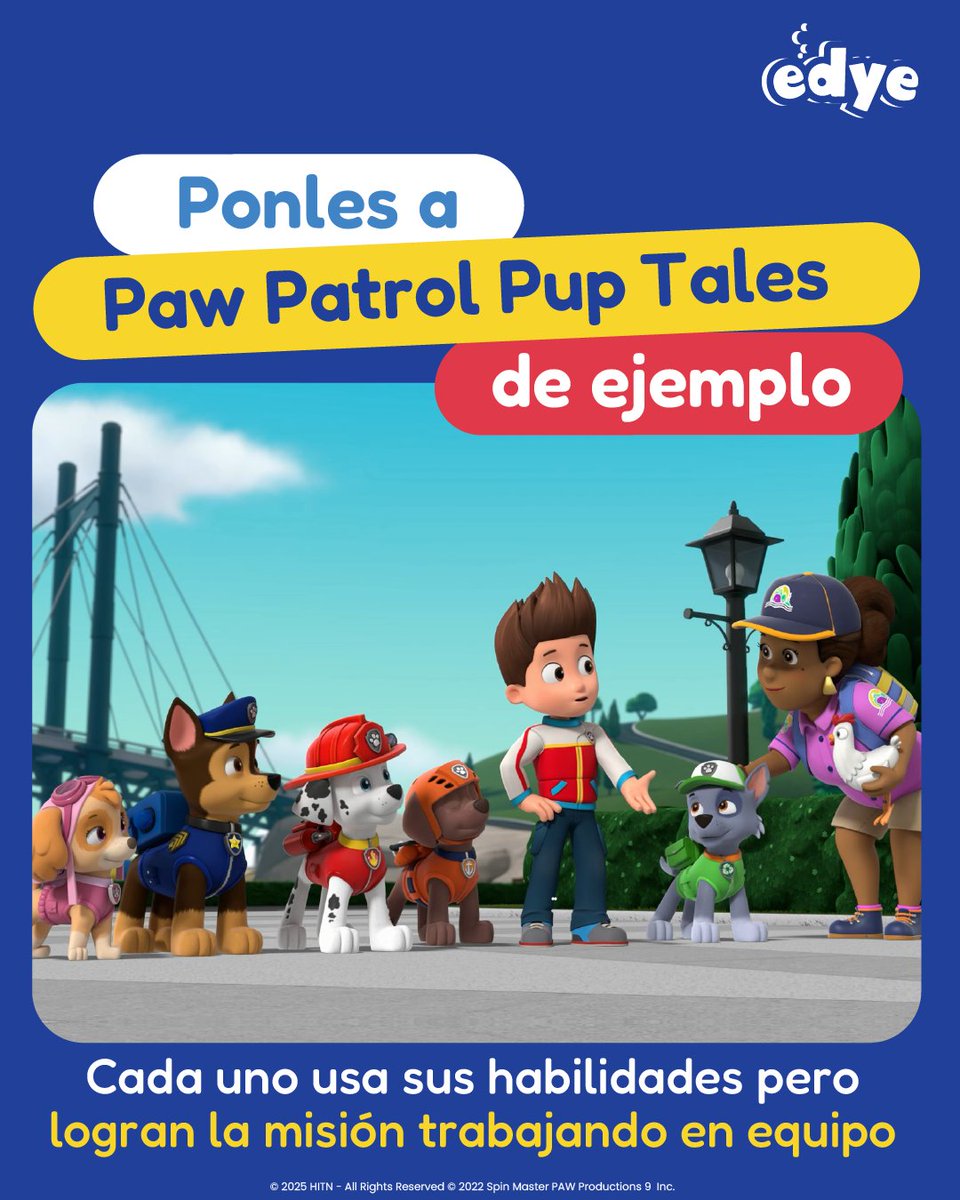 El trabajo en equipo no es sólo para los grandes… ¡también para los más peques! 💙

Con actividades sencillas puedes enseñarles a escuchar, ayudar, trabajar en equipo y tener empatía 🐾

👉🏼 Desliza y descubre.

#Edye #EdyeKids #ArtículosparaPadres