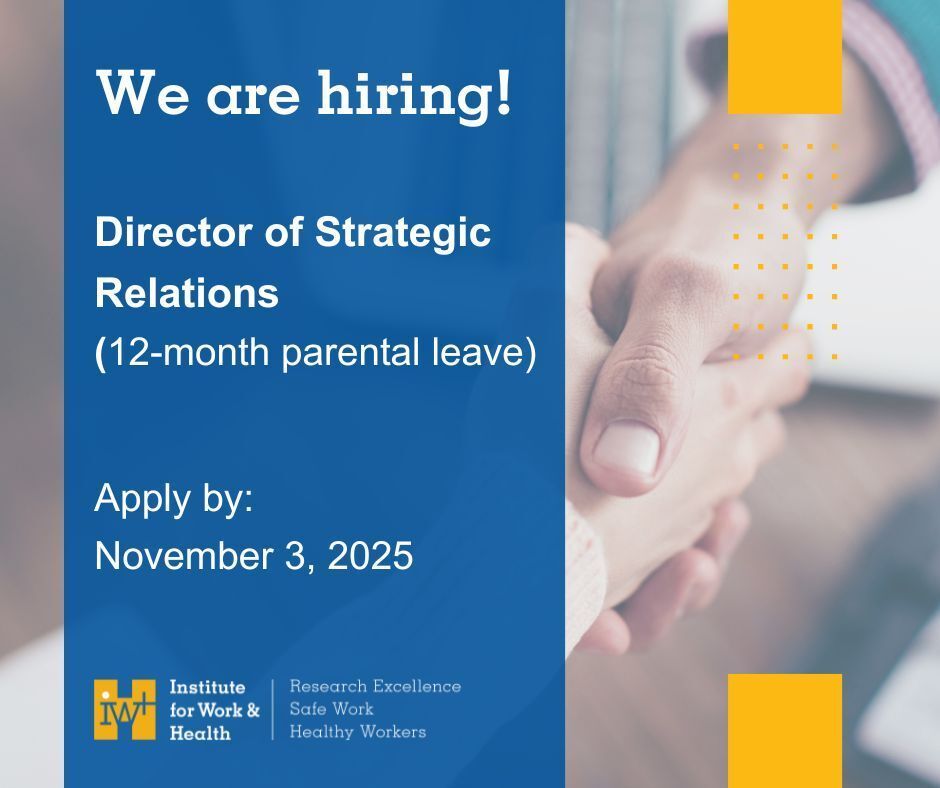 iwhresearch's tweet photo. 📣 We're hiring! IWH is looking for a Director of Strategic Relations to cover a 12-month parental leave beginning January 2026.

Learn more and apply: https://t.co/yRrptcnyuA https://t.co/mHArbRDgyp