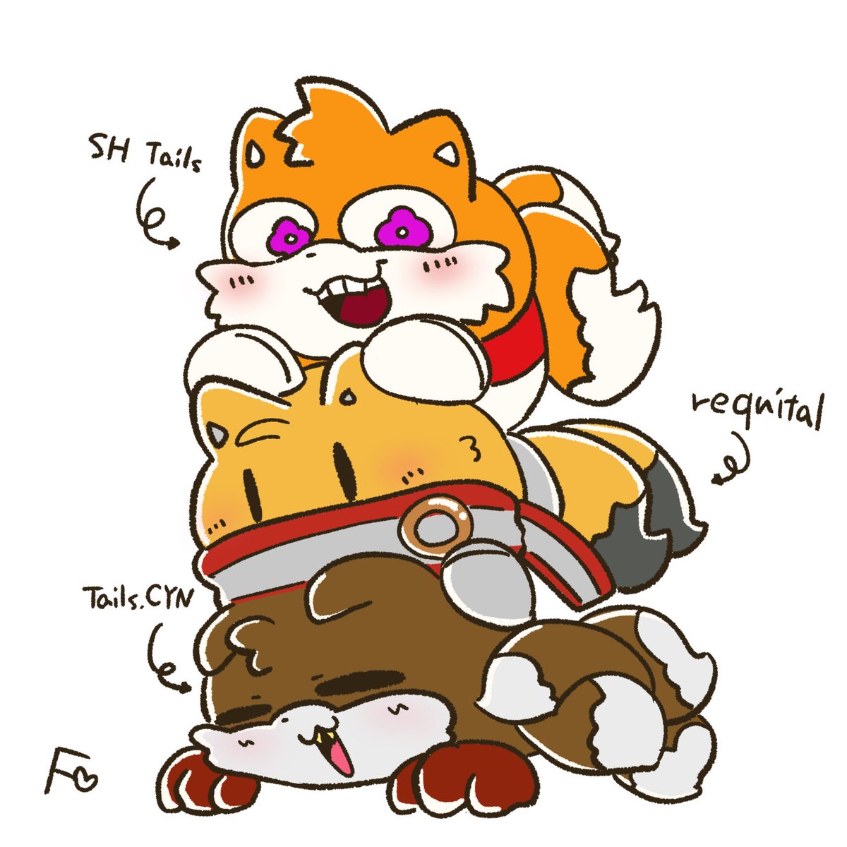 efuchan_oekaki's tweet photo. My favorite tails villains🦊🦊🦊
 #sonicEDITROM  #secrethistorytails  #requital https://t.co/SFvnbkzVfn
