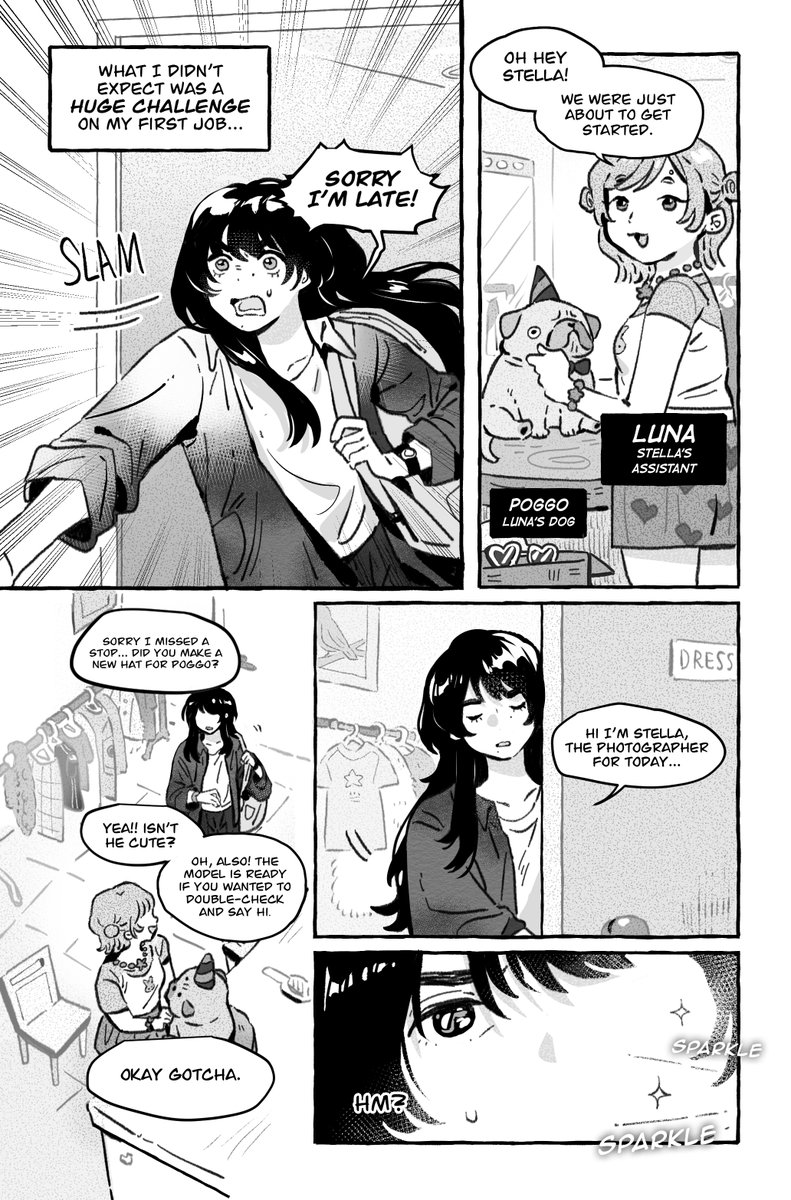 SBComicsFair's tweet image. 'Too Damn Bright' is a new 135-page comic from Justine King: Fresh out of college, Stella lands her first photography gig but faces a struggle - the model is too bright. Every photo comes out overexposed, like she’s pointing her camera straight at the sun…