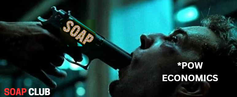QuaiSquad's tweet photo. 🧼 @QuaiSquad doesn’t make memes for laughs.

--> We make them to show the truth.

Other PoW projects choke on outdated economics.
SOAP reloads Proof-of-Work with fresh yield + survival.

That’s why we put the SOAP right where it matters.

@QuaiNetwork @QuaiNetworkDesi https://t.co/avF8JBBjV4