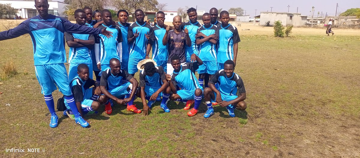 This month we acquired new sports wear for our social club. This helps the mental and physical health of the players. A healthy community can go far! Additionally, we reduce drug problems by keeping our boys busy. Maurunge FC. Chirumanzu social league defending Champions!