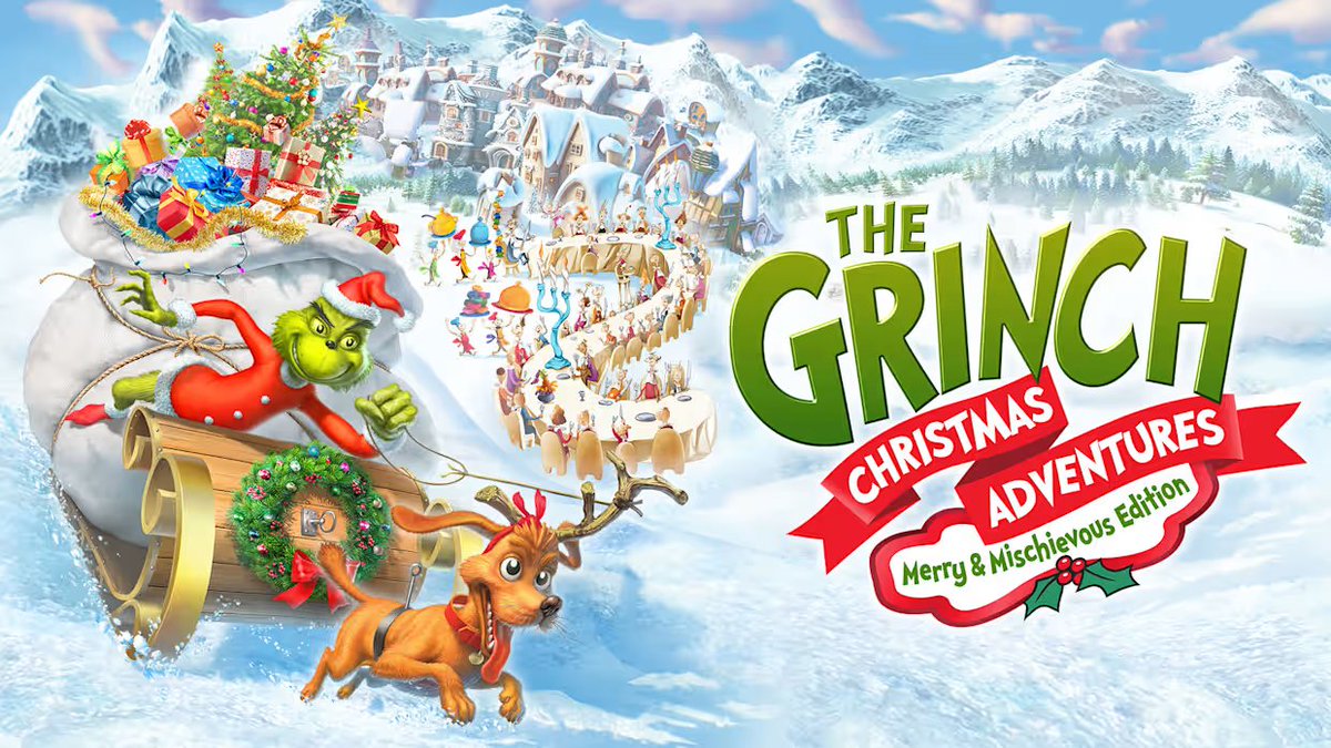 RDW040's tweet photo. 🎉GIVEAWAY🎉

To celebrate the release of The Grinch: Christmas Adventures - Merry &amp; Mischievous Edition
@Outright_Games have given me the opportunity to giveaway 1 code for the Series X.
  
To enter visit:  https://t.co/YRa7RD5HFu

Giveaway ends 09/10/25 19:00 BST
#THEGRINCHMME https://t.co/6KvrYjxEh4