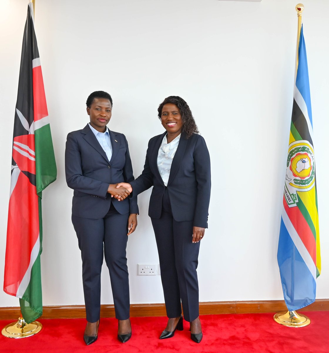 Today, my sister, the Principal Secretary for Higher Education and Research, Dr Beatrice Inyangala, paid a courtesy visit to our office and discussed ways to strengthen the link between higher education and the MSME sector, recognising that MSMEs remain the largest source of jobs