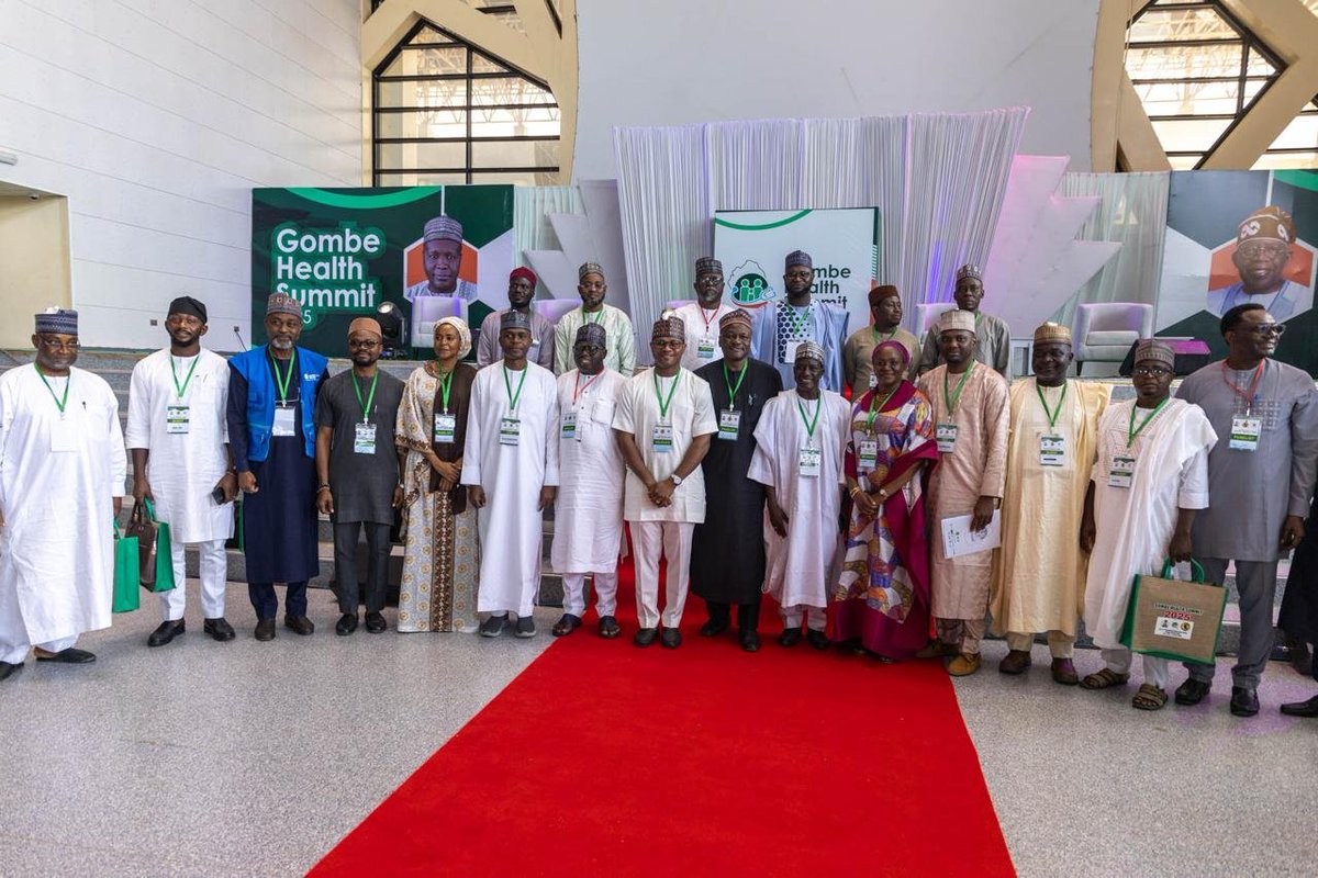 Nigeria Health Watch (@nighealthwatch) on Twitter photo <a href="/UNICEF_Nigeria/">UNICEF Nigeria</a> <a href="/nhia_nigeria/">NHIA NIGERIA</a> <a href="/PharmAccessNIG/">PharmAccessNG</a> <a href="/SWApGov/">SWAp Coordination Office</a> <a href="/giz_gmbh/">GIZ</a> <a href="/MallamPelliks/">Felix Abrahams Obi 🇳🇬🇧🇷</a> <a href="/results4dev/">Results for Development</a> <a href="/SAIFSociety/">SAiF Society</a> In his closing remarks, His Excellency, Manassah Daniel Jatau, Deputy Governor of Gombe State, encouraged the government to be more proactive with bold reforms and political will and to increase funding for health care.
He stated that the funding cut is a blessing in disguise <a href="/UNICEF_Nigeria/">UNICEF Nigeria</a> <a href="/nhia_nigeria/">NHIA NIGERIA</a> <a href="/PharmAccessNIG/">PharmAccessNG</a> <a href="/SWApGov/">SWAp Coordination Office</a> <a href="/giz_gmbh/">GIZ</a> <a href="/MallamPelliks/">Felix Abrahams Obi 🇳🇬🇧🇷</a> <a href="/results4dev/">Results for Development</a> <a href="/SAIFSociety/">SAiF Society</a> In his closing remarks, His Excellency, Manassah Daniel Jatau, Deputy Governor of Gombe State, encouraged the government to be more proactive with bold reforms and political will and to increase funding for health care.
He stated that the funding cut is a blessing in disguise