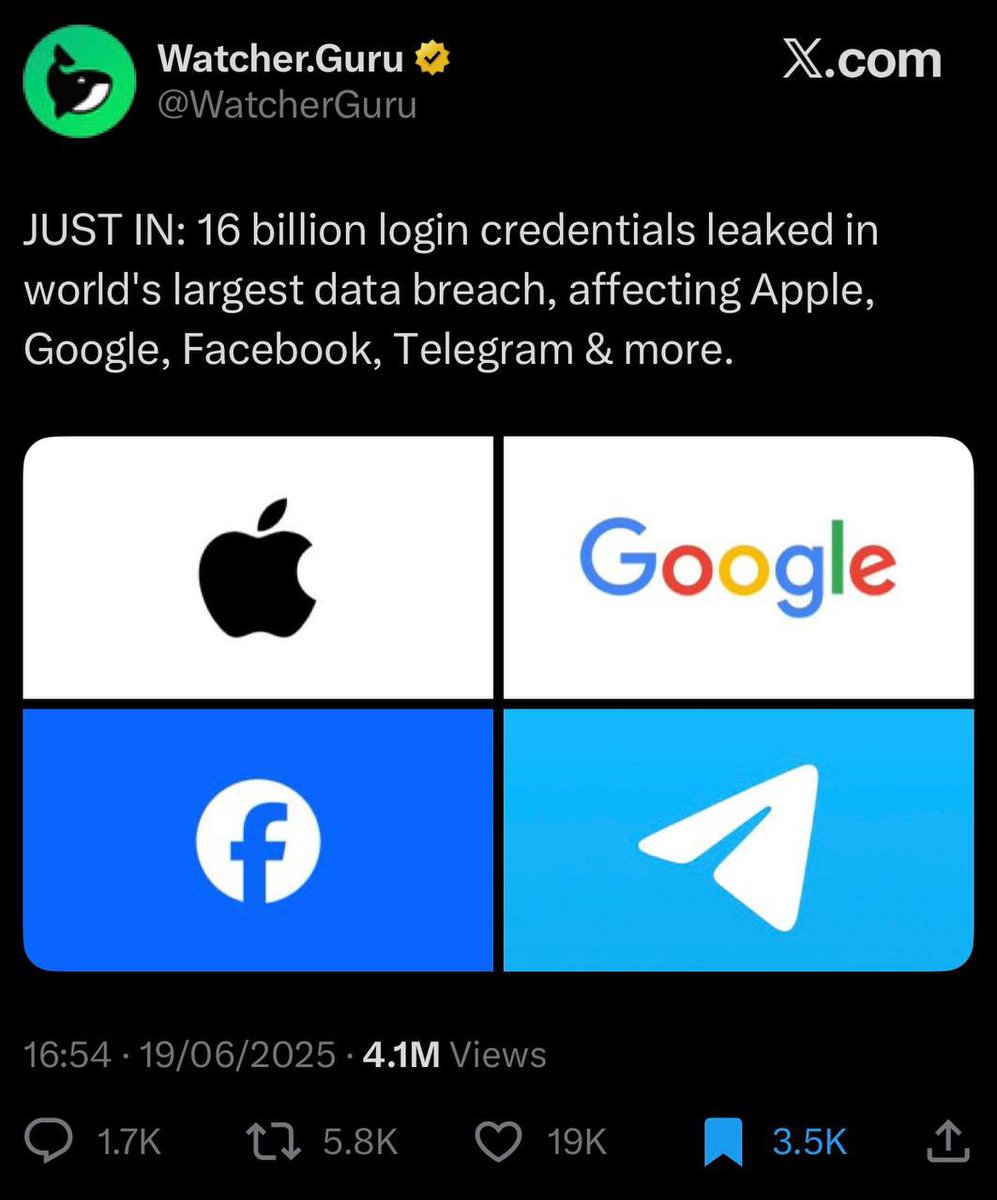 Your personal data isn’t as safe as you think.

In Q2 alone, Cybernews researchers found that over 16 billion login credentials leaked online  including passwords, usernames and access keys.

That kind of exposure leads to scams, identity theft, and unauthorized access.

And it
