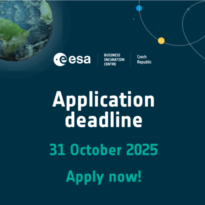 Ready to launch your space idea? 🚀

Don’t miss the last chance this year to apply to <a href="/ESABICcz/">ESA BIC Czech Republic</a>  and gain €50,000 in non-equity funding and expert support 

<a href="/esa/">European Space Agency</a> <a href="/CzechInvest_CZ/">CzechInvest_CZ</a> #Czechia #spacestartups

⚡️esa-bic.cz/news/ready-to-…