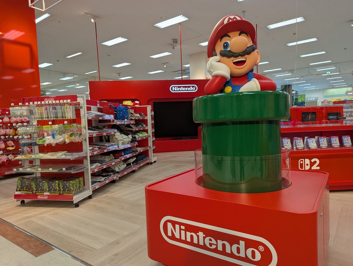 イオンのニンテンドーコーナー
いろいろ欲しくなってやべえな
あとSwitch2在庫あった