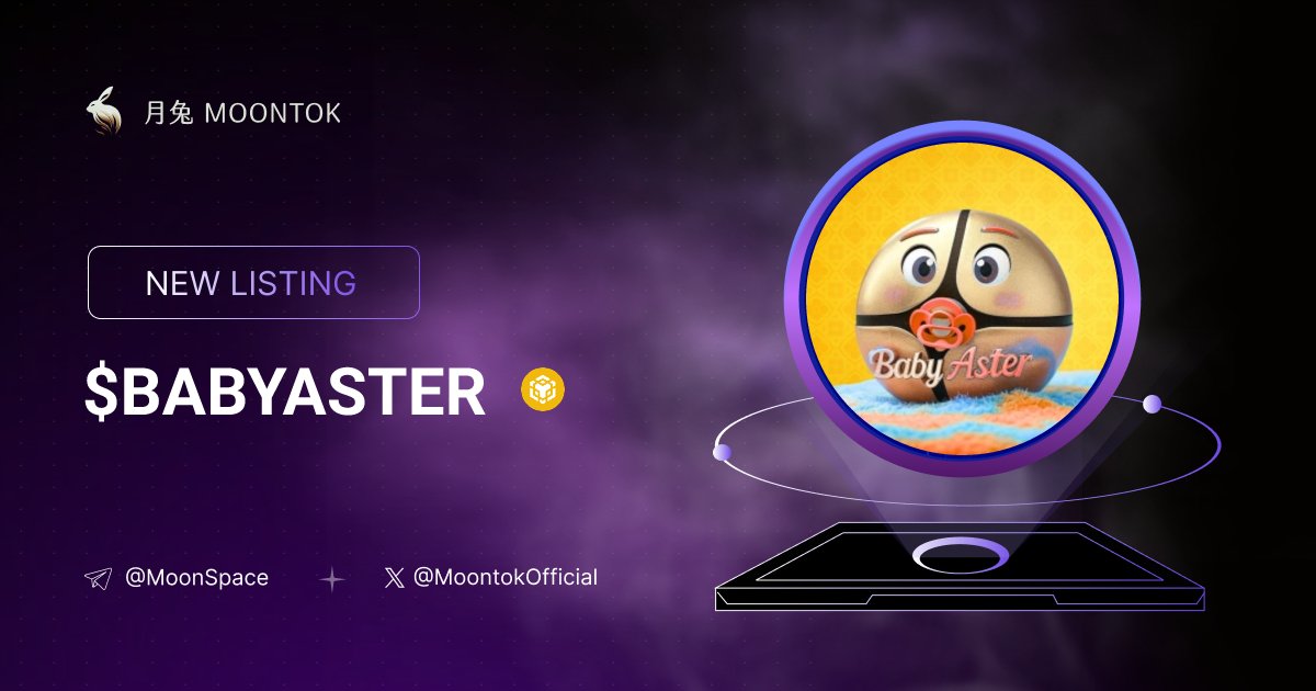 ⚡ 月兔雷霆 - Moontok Xpress

Baby Aster ( $BabyAster )
moontok.io/coins/baby-ast…

0x93f3Bf6257e30F073f65fb50142A356d46f5466F

LIQ: $42,365 | MC: $87,448

#altcoin #memecoins <a href="/Baby_aster_fun/">Baby Aster</a> @moontokofficial