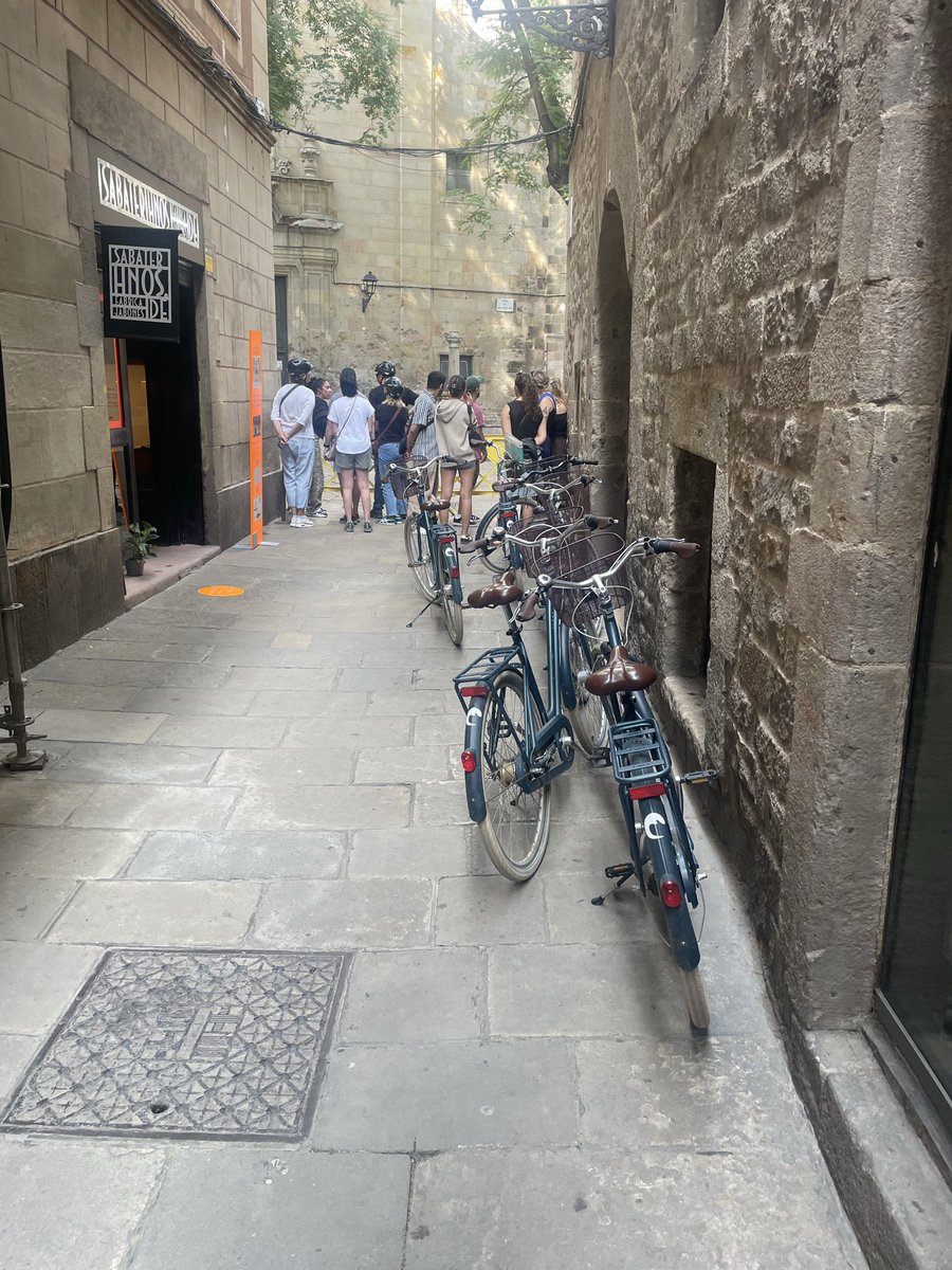 Als grups de turistes sobredimensionats, ara cal afegir els tours amb bicicleta per Ciutat Vella. Alcalde, regidor: reaccionin.