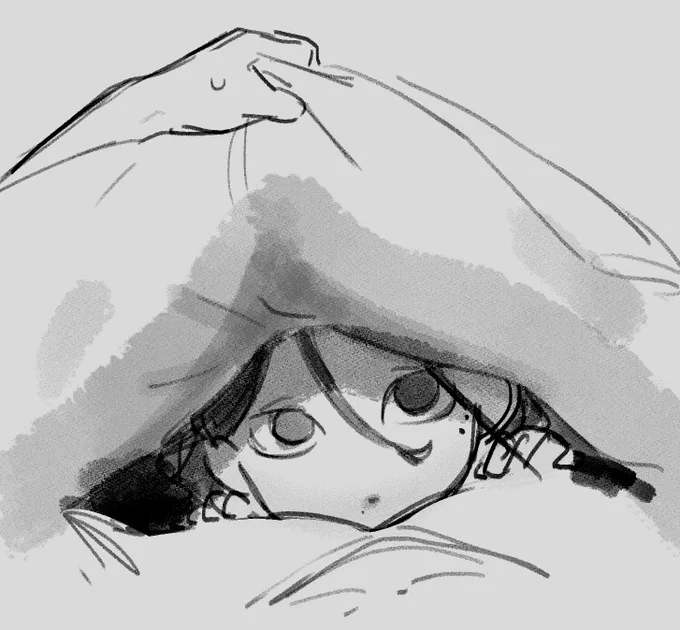 体調終わりすぎてて既にオフトゥンの中(:3 _ )=
だいぶ前の過去絵のせ 