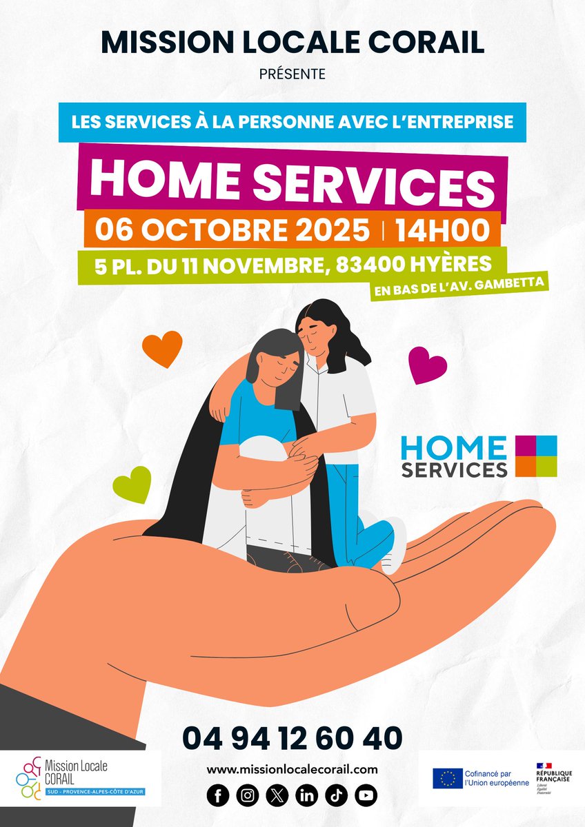 👉 Partez à la découverte de la nouvelle agence <a href="/Home___Services/">Home Services</a> de Hyères, ses différents métiers et surtout les offres d’emploi proposées. 🤩

Rendez-vous lundi à 14h00 ! 👇