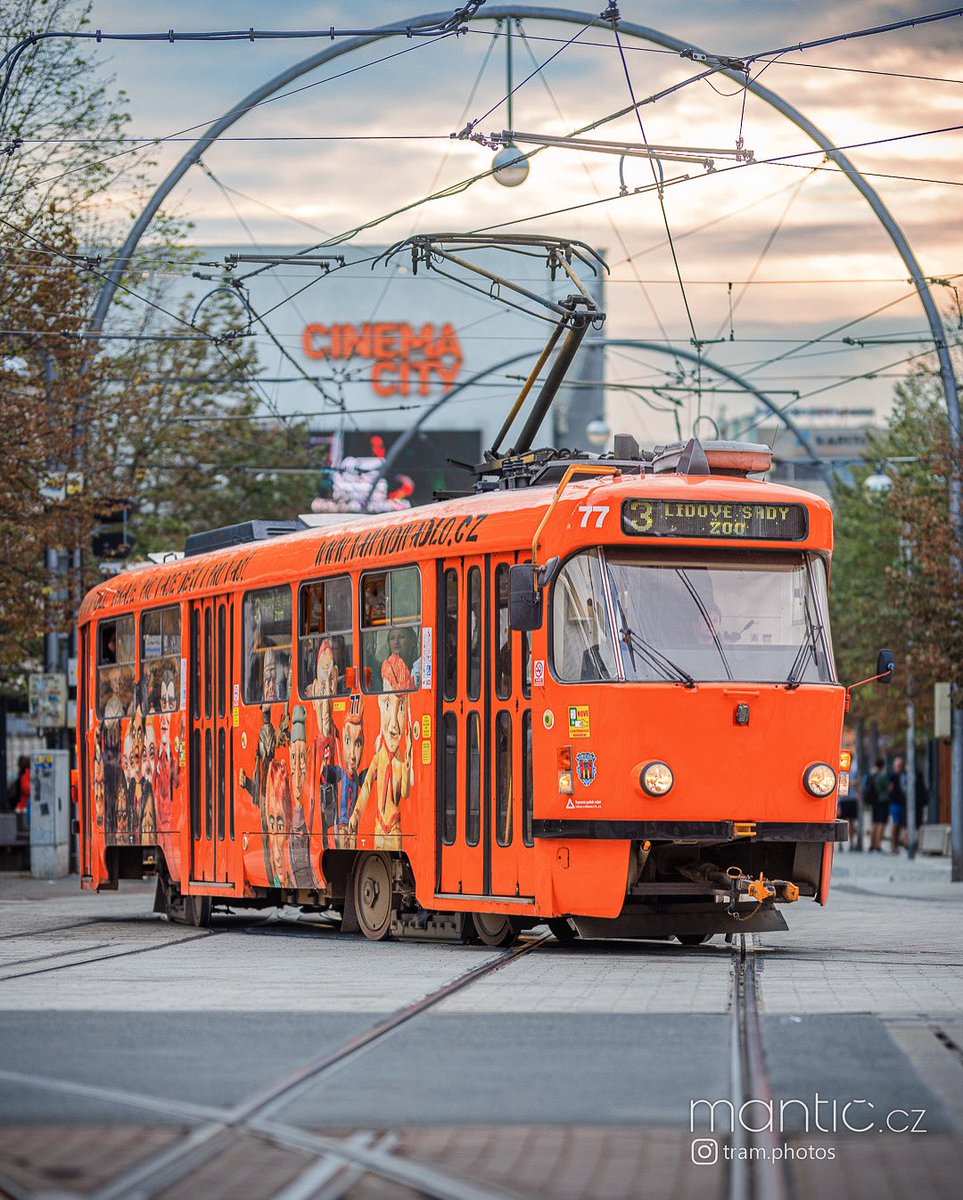 Tatra T3M.04
Liberec, Fügnerova - 9.8.2024