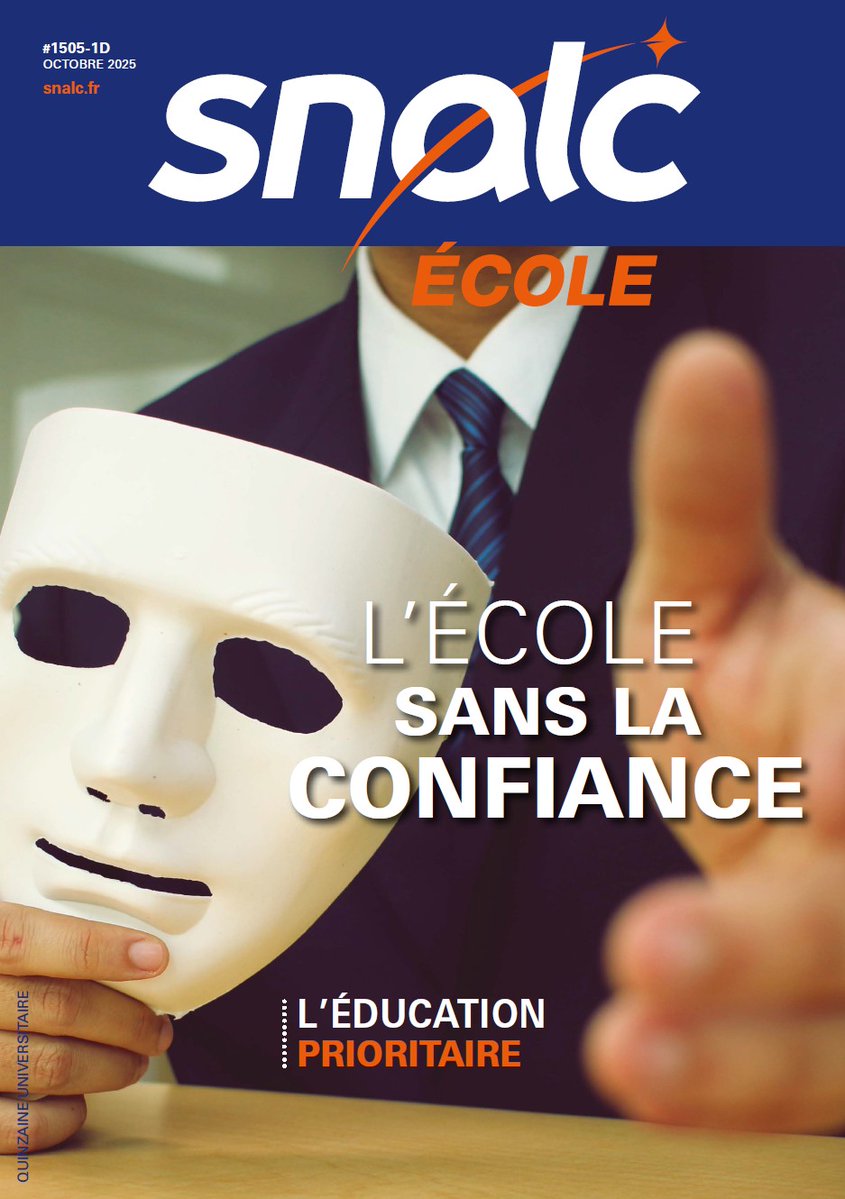 #educnat La nouvelle quinzaine universitaire - premier degré est en ligne, bonne lecture ! snalc.fr/quinzaine-univ…