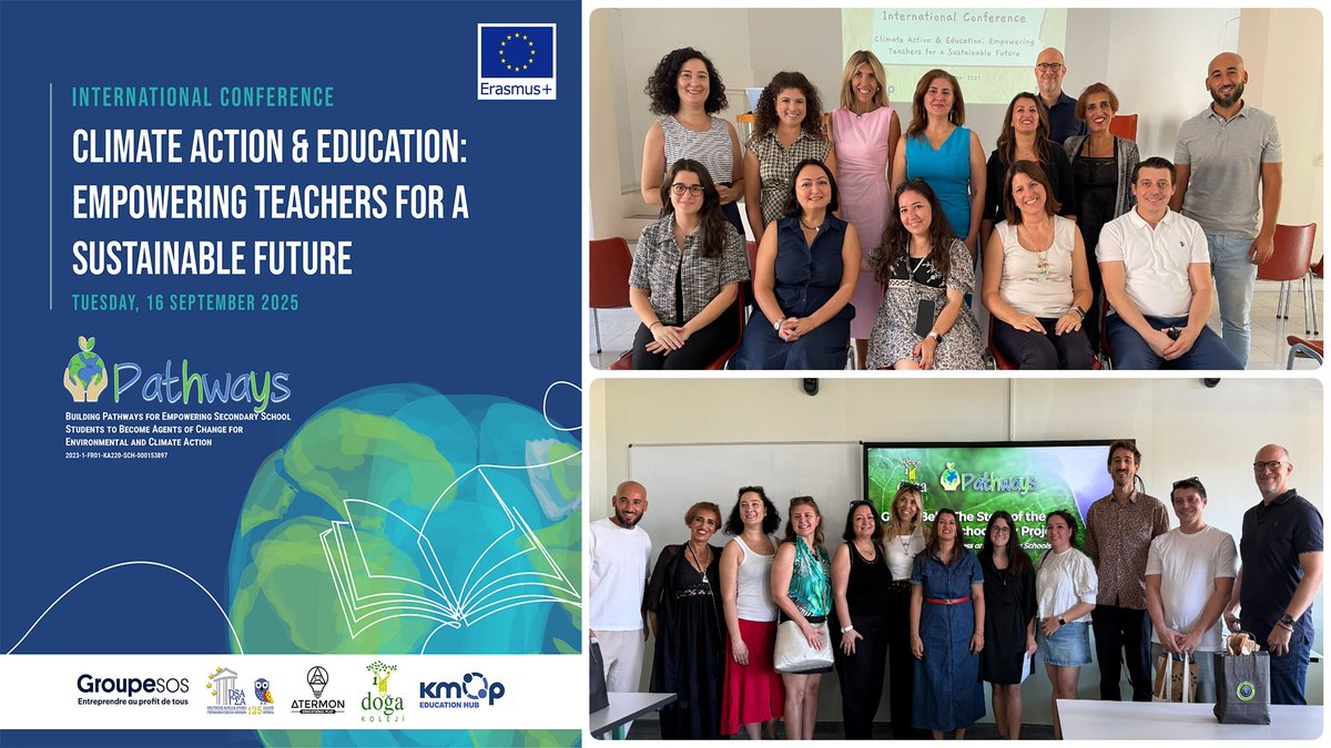 Doğa Koleji kampüslerinde yürütülen sürdürülebilirlik alanındaki yenilikçi projeleri Atina'da düzenlenen 'Uluslararası PATHWAYS Konferansı'nda Avrupalı eğitim kuruluşlarının temsilcileri ile paylaştık.
Habere ulaşmak için: dogaabprojeleri.com/?p=4690