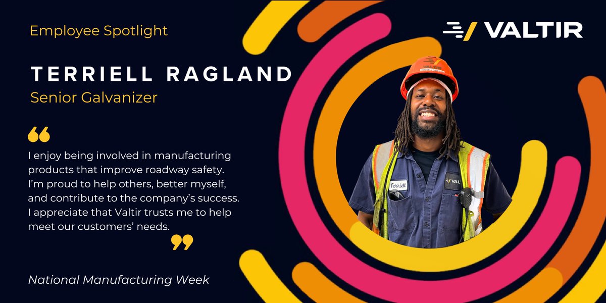 Friday, October 3, is National Manufacturing Day, marking the start of Manufacturing Week — a national celebration of the people, processes, and innovations that drive one of the most vital industries in our economy. 

Valtir is celebrating all week long by spotlighting some of