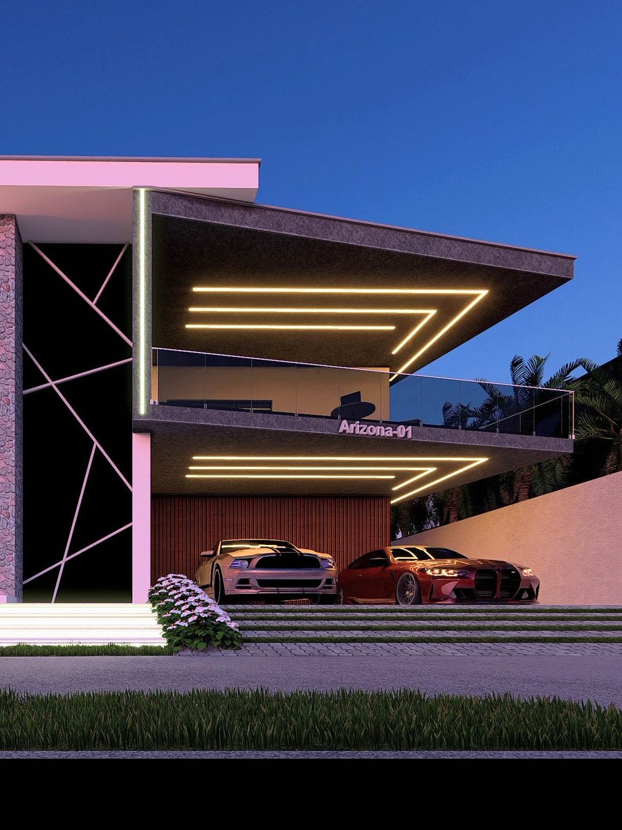 Night scene renders from my latest design project (Arizona)

#architect