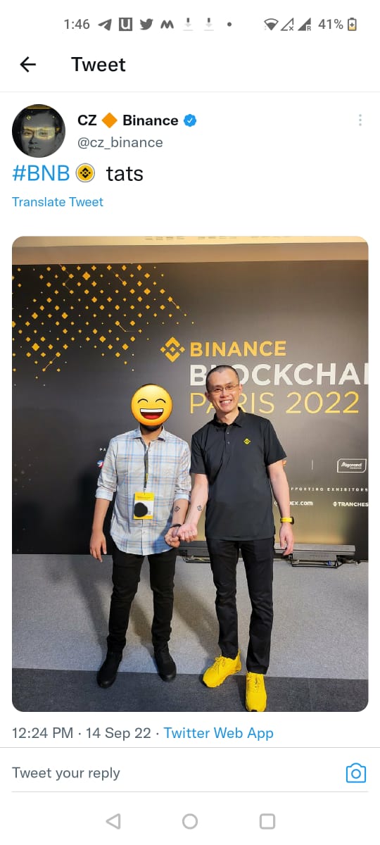 DaCryptoAgency's tweet image. Its been a wonderful journey for me in crypto. I am what today is all because of crypto and specifically because of #BNB 

I entered into crypto in late 2017 when bnb was trading at $1.28 i bought 5000 bnbs, and stored in my ledger. I sold 20% in 2021 late because I needed the…