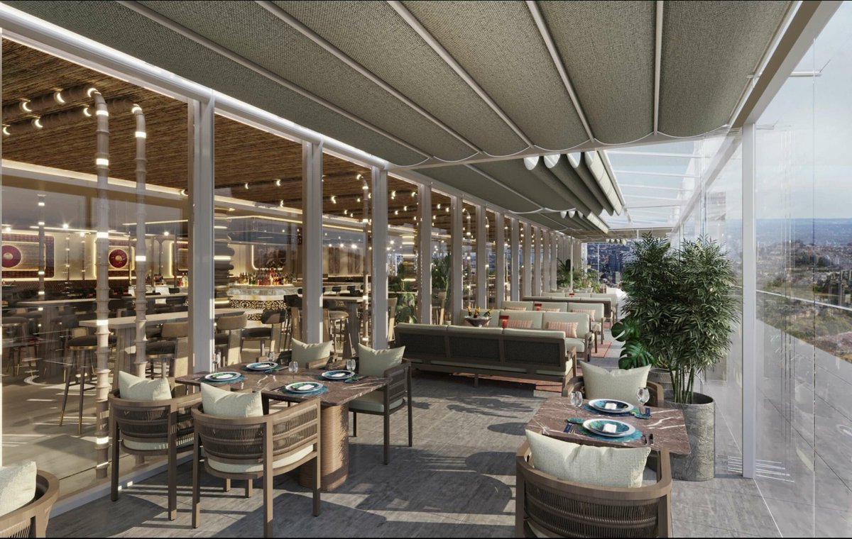 FACT Review: Up here, London feels different ✨

CÉ LA VI London takes rooftop dining to new heights, with cinematic views from Battersea Power Station to Wembley Stadium. 

Read more: factlondon.com/united-kingdom…

#factmagazine #theonlywayisfact #foodartculturetravel