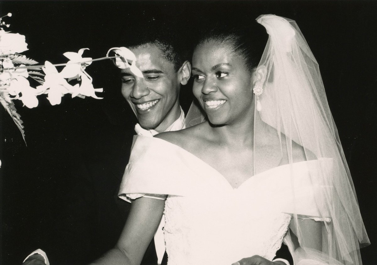 <a href="/BarackObama/">Barack Obama</a> <a href="/MichelleObama/">Michelle Obama</a> I love how you both love each other. Happy anniversary! ❤️️