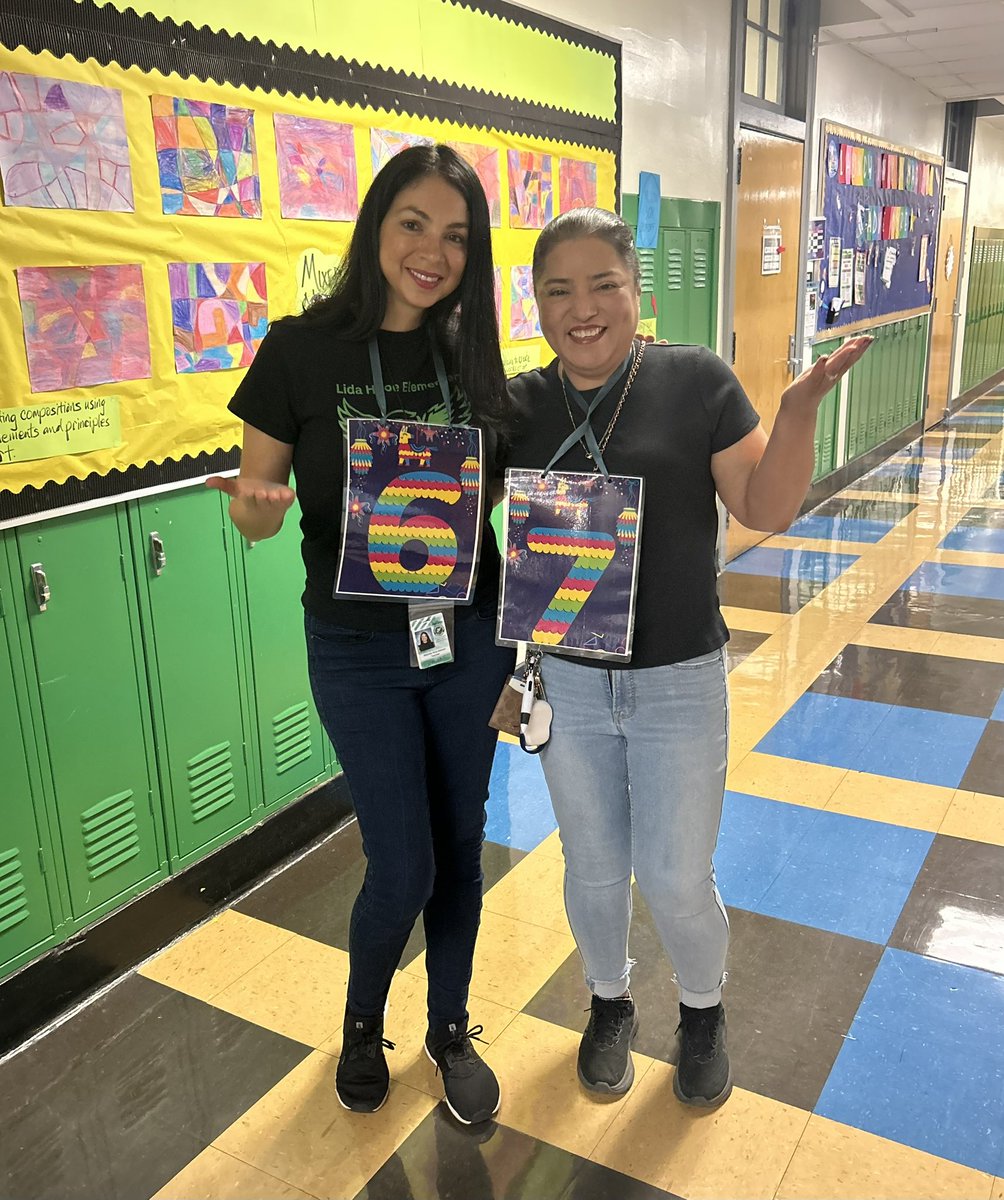 Hispanic Heritage Month celebrations continue ! 🎉 We had a blast honoring culture while joining in on the latest 6 7 trend!”