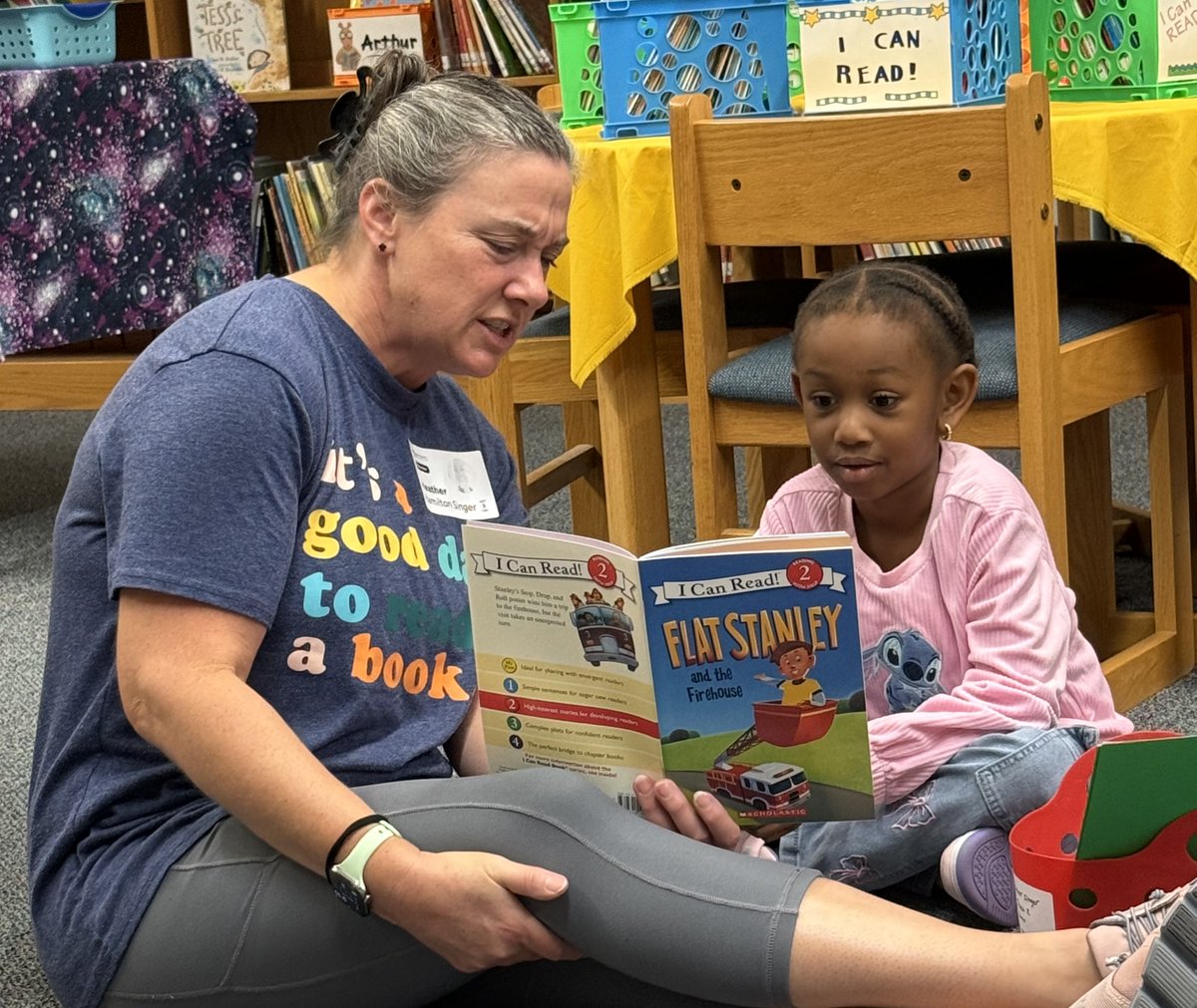 wakeedpa's tweet photo. 📚✨ First day of Partners Read!
64 @WCPSS schools
300+ volunteer mentors
640 first graders
Every Friday: 1 new book + 1 mentor = 20 books in each child’s home library by June ❤️
Kicked off today at Harris Creek Elementary 🎉
Join us ➡️ https://t.co/lqbJRWUrho
#PartnersRead #WakeEd