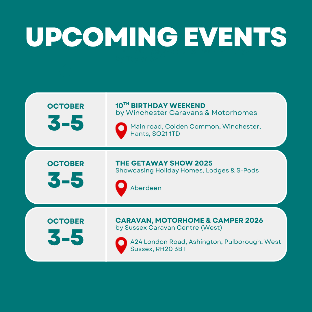 swiftgroup's tweet image. 📍 Round-up round-up! Taylor isn&apos;t the only Swift with a big event this weekend, check out this line-up 👇

✨ Join Winchester Caravans for their 10th anniversary celebration, explore the exciting new 2026 range of Swift touring caravans and enjoy exclusive weekend-only offers.…