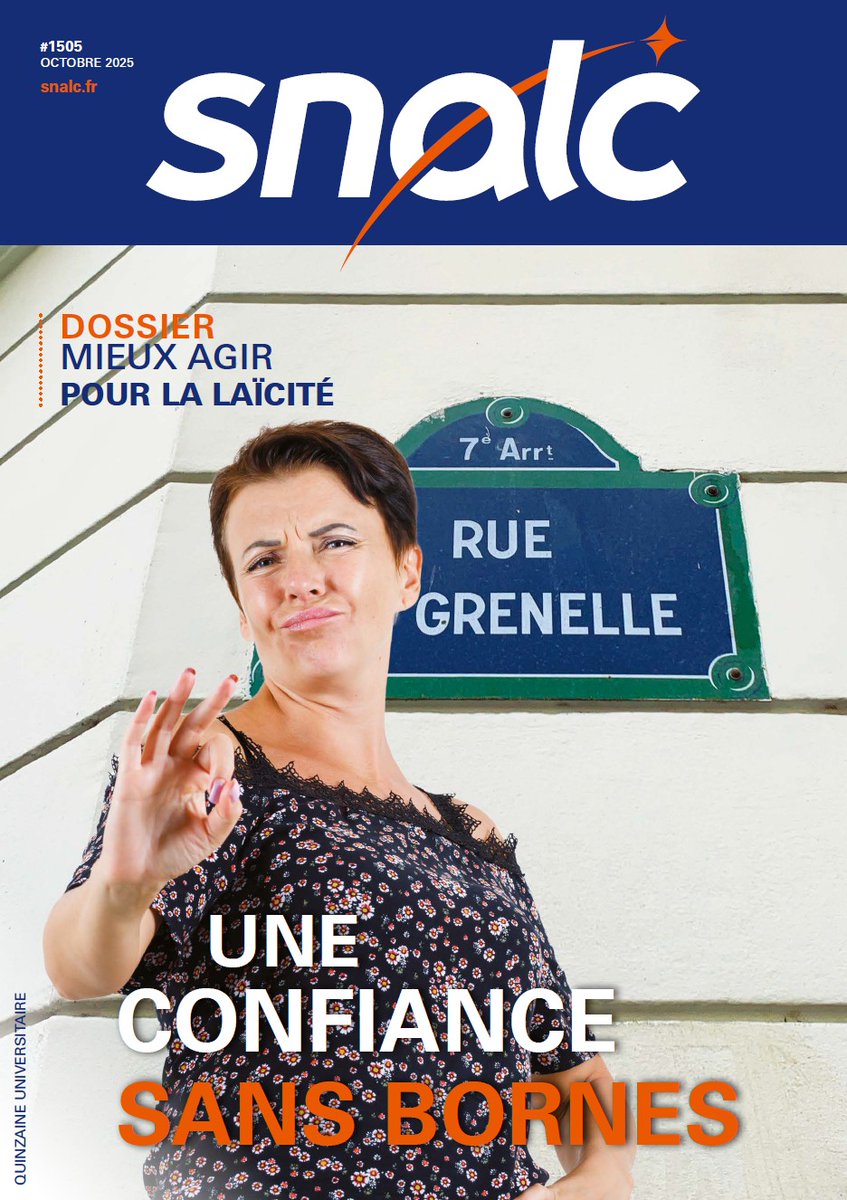 La Quinzaine universitaire pour le second degré est également disponible, bonne lecture ! snalc.fr/quinzaine-univ… #éducationnationale