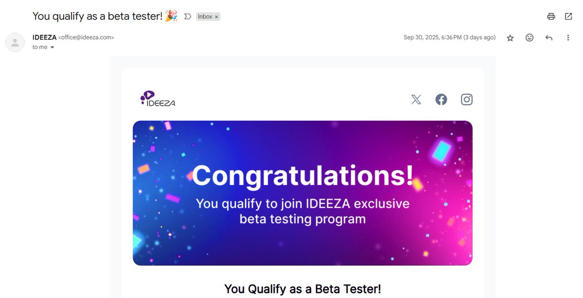 pantherXgamer's tweet photo. ๐ Thrilled to join the IDEEZA Beta Test Program! Excited to explore new features, share insights, and grow my innovation journey ๐กโจ Hoping to connect, learn, and help shape the future of IDEEZA!
#IDEEZABetaTestProgram #IDEEZABuild #YourInnovationEngine https://t.co/ah1w1JmQ0o