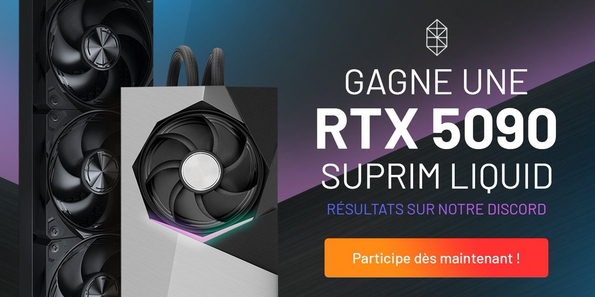 🏆 #CONCOURS 🏆

Je vous fais gagner une RTX 5090 Suprim Liquid avec Instant-Gaming !

- RT + 💙 ce tweet
- Cliquez sur le lien pour participer:
bit.ly/ig_rtx

TAS: 12/10 à 23:59

Bonne chance à tous !