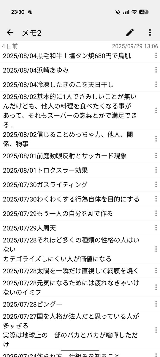kuiro2's tweet photo. メモ⑤
最近パッとしません… https://t.co/XeRZmyUET4