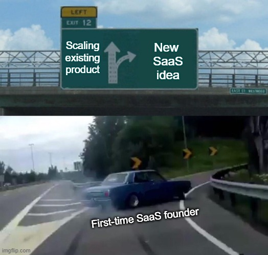 Who here is researching new product ideas instead of scaling their existing business? 🙂