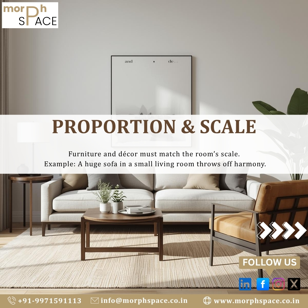 morphspace_'s tweet image. Every well-designed space follows a few timeless principles.
#InteriorDesignTips #MorphSpace #DesignBasics #HomeInteriors #DelhiInteriors #MorphSpaceInteriors