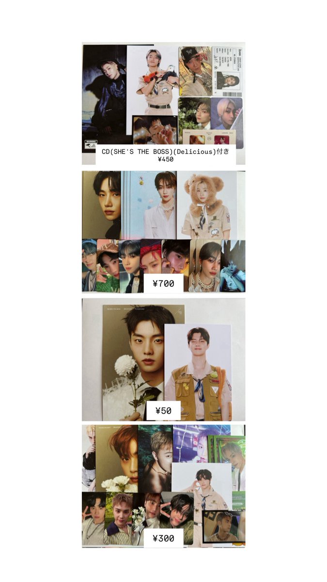 44o4_o's tweet photo. ドボイズ ドボ theboyz トレカ ポスカ 交換 買取

譲: サンヨン ジェイコブ ヨンフン ヒョンジェ ケビン ニュー キュー ハンニョン ソヌ

求: 買取(記載額) ジュヨン 
NCT ジェヒョン シャオジュン ヘチャン

10/4 10/5 会場(京王アリーナ)にて手渡可能な方お願いいたします． https://t.co/U84ZrcdtiO