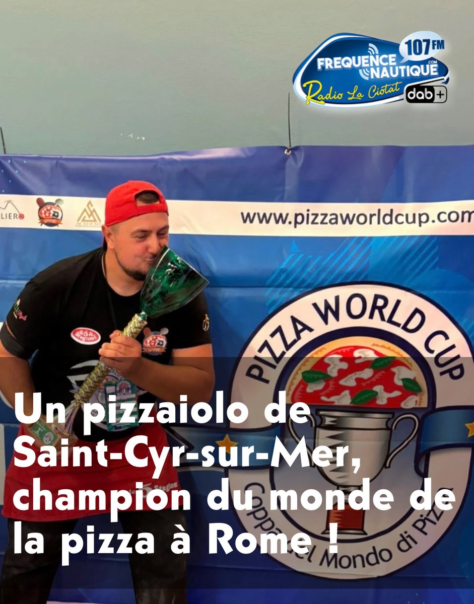 Décidément… 🍕🏆
Un pizzaiolo de Saint-Cyr-sur-Mer, champion du monde de la pizza à Rome ! 
➡️ frequencenautique.com/article/2273-u…