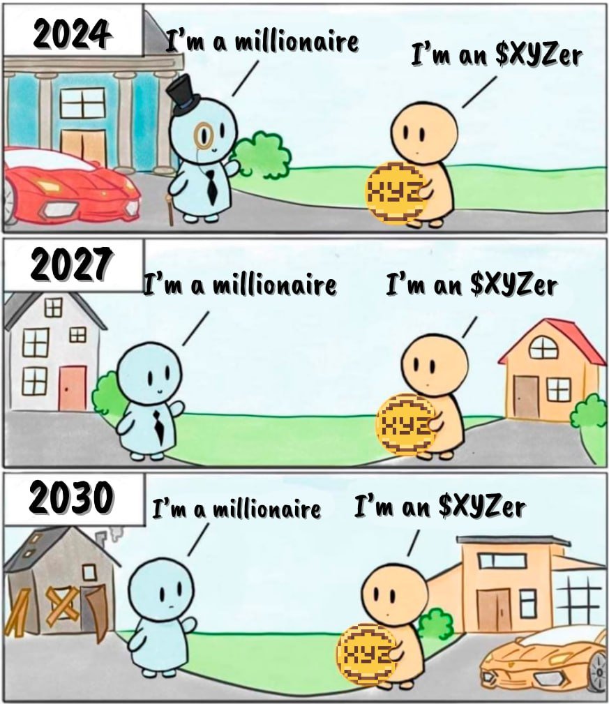 Money loses value. $XYZ keeps the legend alive🤑