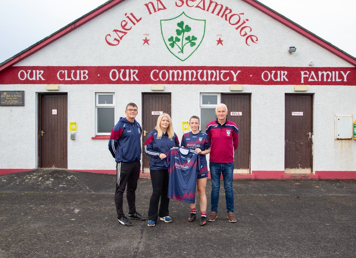 StoryLabIRL's tweet image. Good Luck to the @Shamrockgaels ladies team! 🏐

StoryLab is proud to sponsor this great group of players who dedicate so much time and effort to their sport, their club and their community. This Sunday, they take on Curry in the Junior A Championship Final at 1pm in Ballymote.