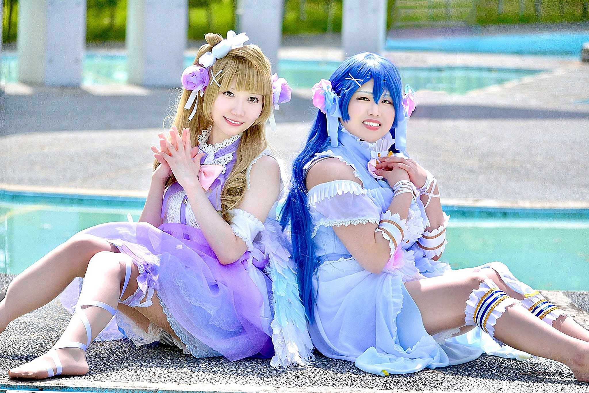 羽根+ヘッドホン付き 園田海未 ホワイトデー覚醒後 コスプレ 羽根+ヘッドホン付き 園田海未 ホワイトデー覚醒後 コスプレの