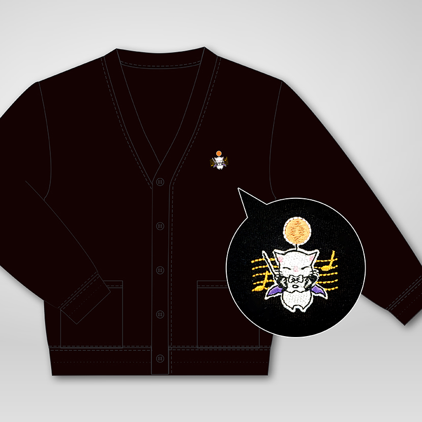 『ファイナルファンタジーXIV』より、「Eorzean Symphony」デザインのカーディガンが登場！胸元にモーグリの刺繍が入ったカーディガンです。落ち着いた雰囲気のデザインなので、オーケストラコンサートにもおすすめ。M～XLサイズまでご用意しています。#FF14
sqex.to/blPT8