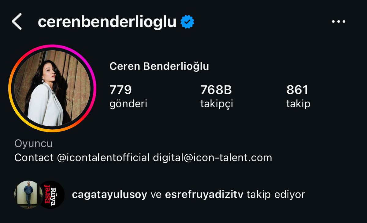lionfdm's tweet photo. Çağatay, Instagram'da Ceren'i takip etmeye başladı 🤍 #ÇağatayUlusoy #CerenBenderlioğlu https://t.co/ei3brLm4tc