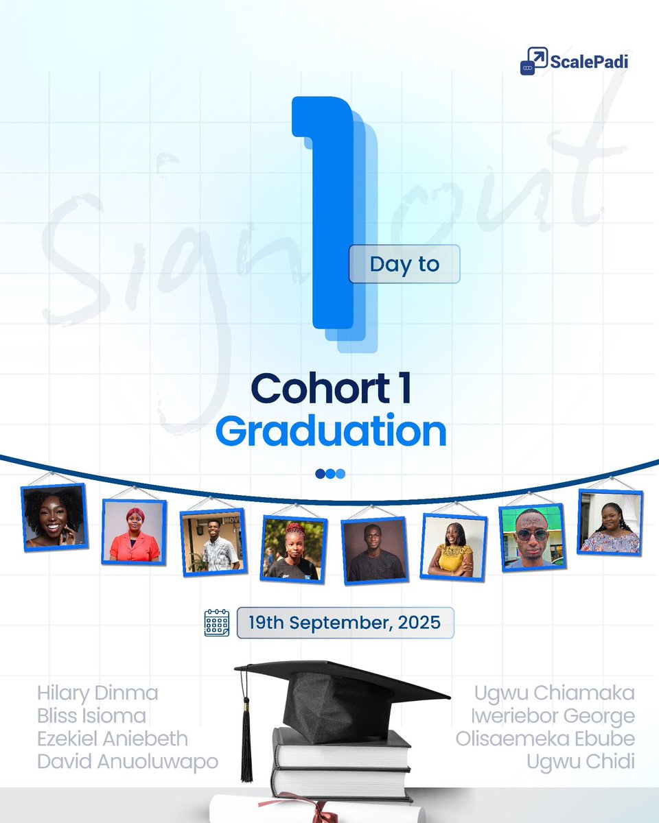 0xchidi's tweet photo. It’s been 2 weeks since I graduated from the @GrowthPadi  Academy.🥳

In June, I joined the Scale Padi Business Development first cohort to begin my Business Development journey, and the 3 months that followed has been an intense and transformative journey. The training sharpened my skills, reshaped my mindset, and equipped me to thrive as a better Business Development Manager, sales professional and marketer.

I’m super grateful to the amazing facilitators I learned from, and to the Scale Padi  team for making the entire journey smooth and impactful. Grateful also to @vikitane for being a wonderful lead facilitator and tutor.

Excited to take this knowledge forward and break barriers in the sales industry with my improved expertise.