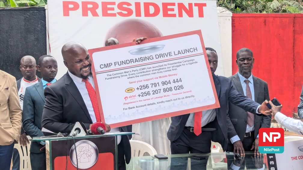 PHOTOS: Common Man’s Party presidential aspirant Mubarak Munyangwa has launched a fundraising drive, aiming to raise nearly UGX 12 billion from well-wishers. 

📸: <a href="/mnamayo2/">Moses Namayo</a> 

#NBSUpdates #UgVotes2026