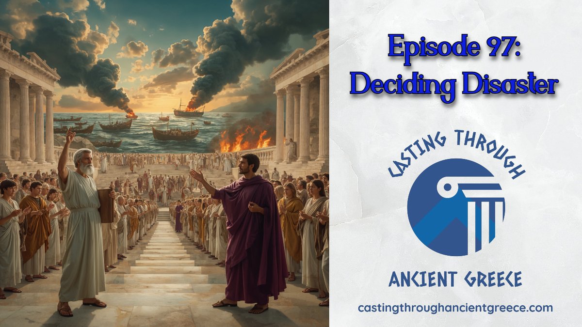 Athens sent 130 ships &amp; 5,000 hoplites to Sicily… and lost everything.

In our latest Casting Through Ancient Greece episode, we dive into the clash of Nicias vs. Alcibiades, Athens’ imperial ambitions, and the tragic gamble of the Sicilian Expedition.

🎧 Listen here: