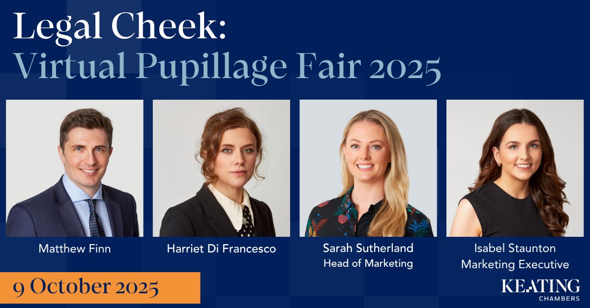 Keating Pupillages tweet media