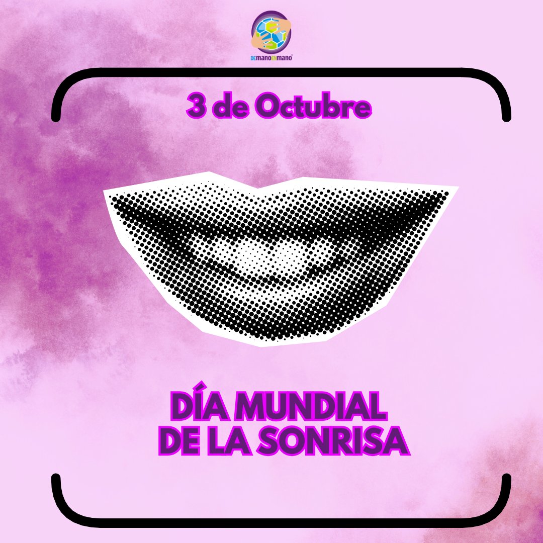 demanoenmanonet's tweet image. La sonrisa es el gesto más sencillo y poderoso que tenemos 💪
Hoy, en el #DiaMundialdelaSonrisa, recordamos que sonreír ilumina, une y mejora nuestro bienestar 🤙
¡Nunca pierdas la sonrisa! 😁
#sonrisa #sonreir #saludmental #capacitadxsDMEM